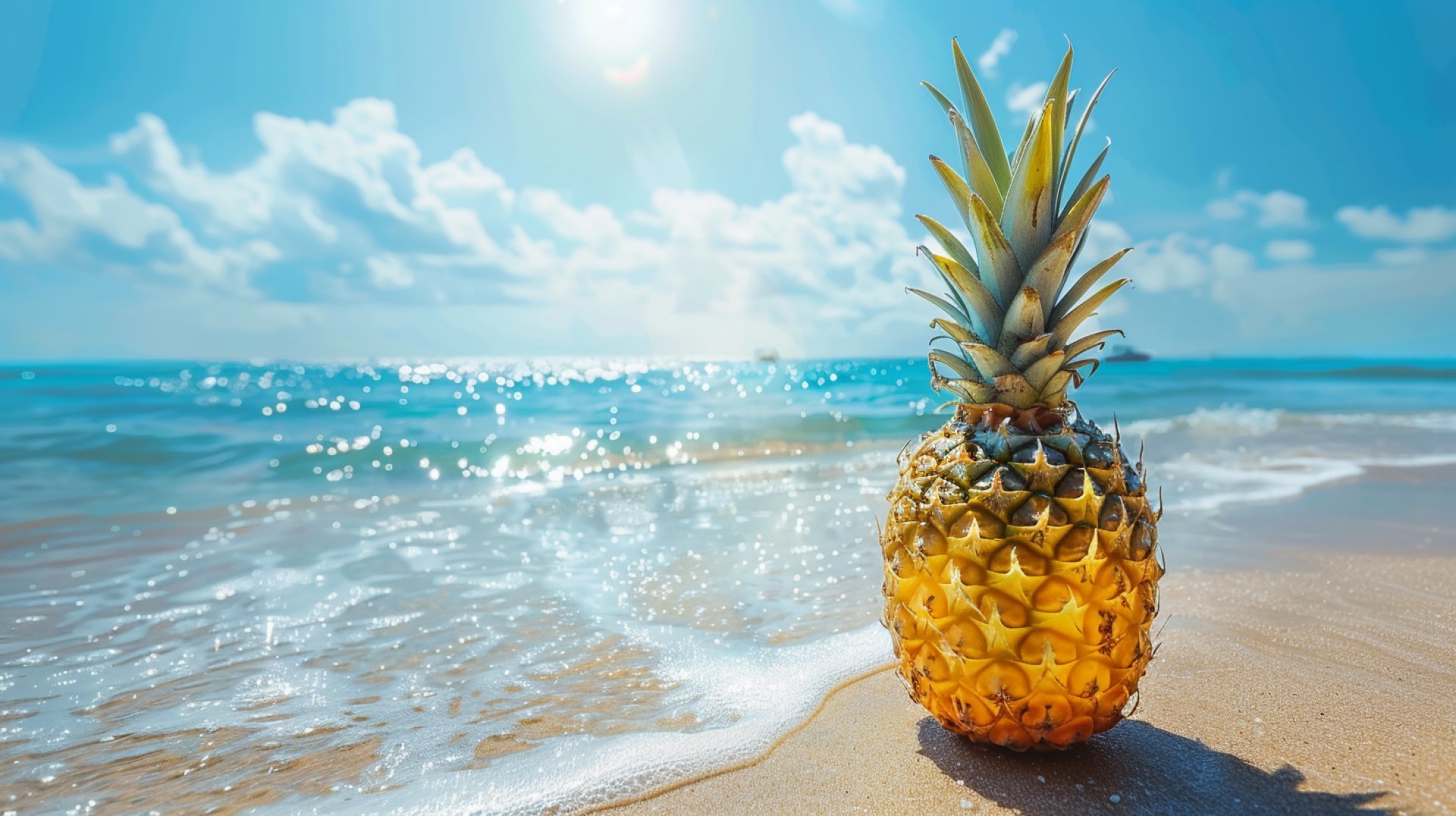 Pineapple Patterns: HD Wallpapers for Summer Aesthetics