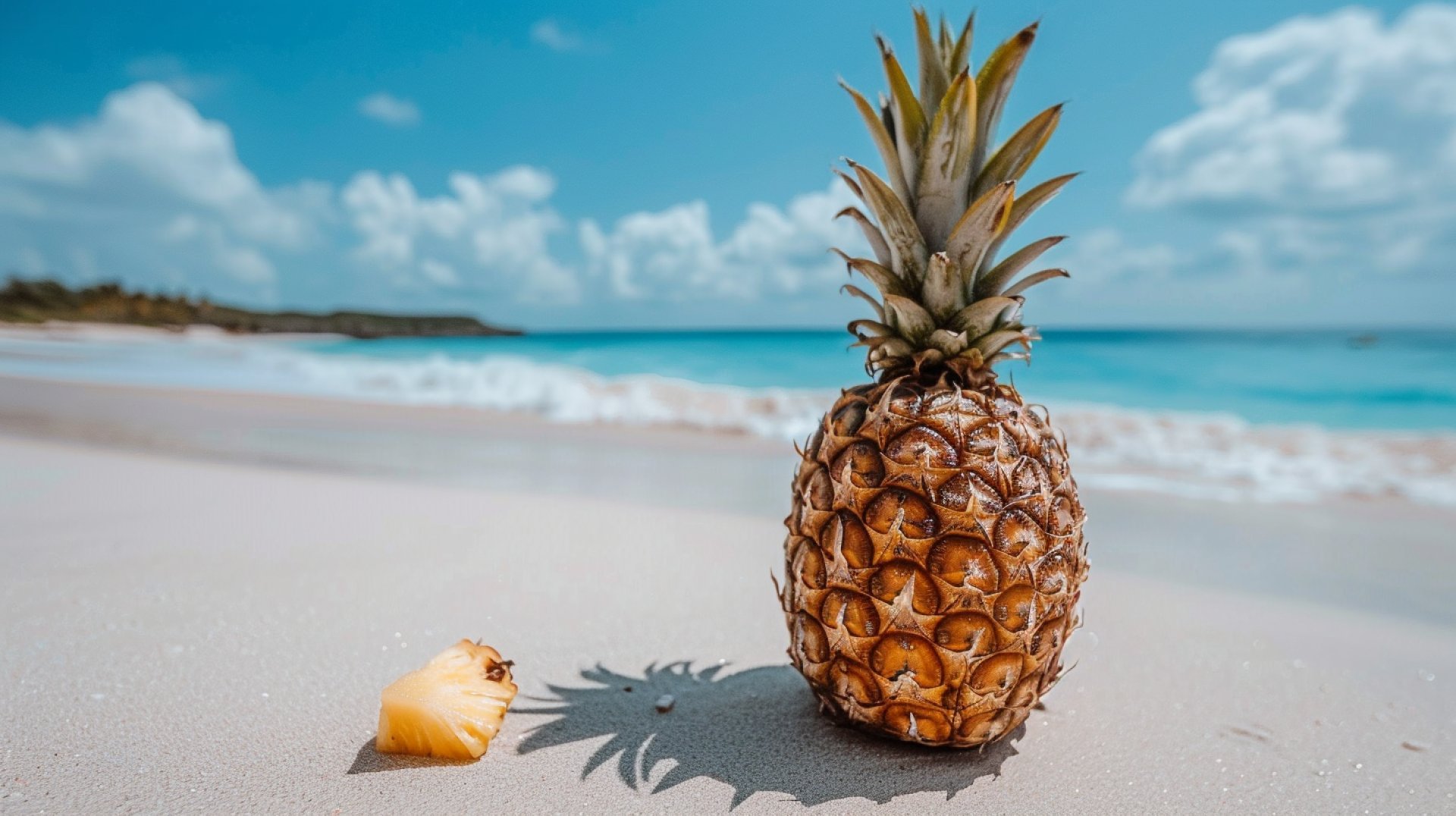 Free Wallpapers of Pineapples for Summer Aesthetics