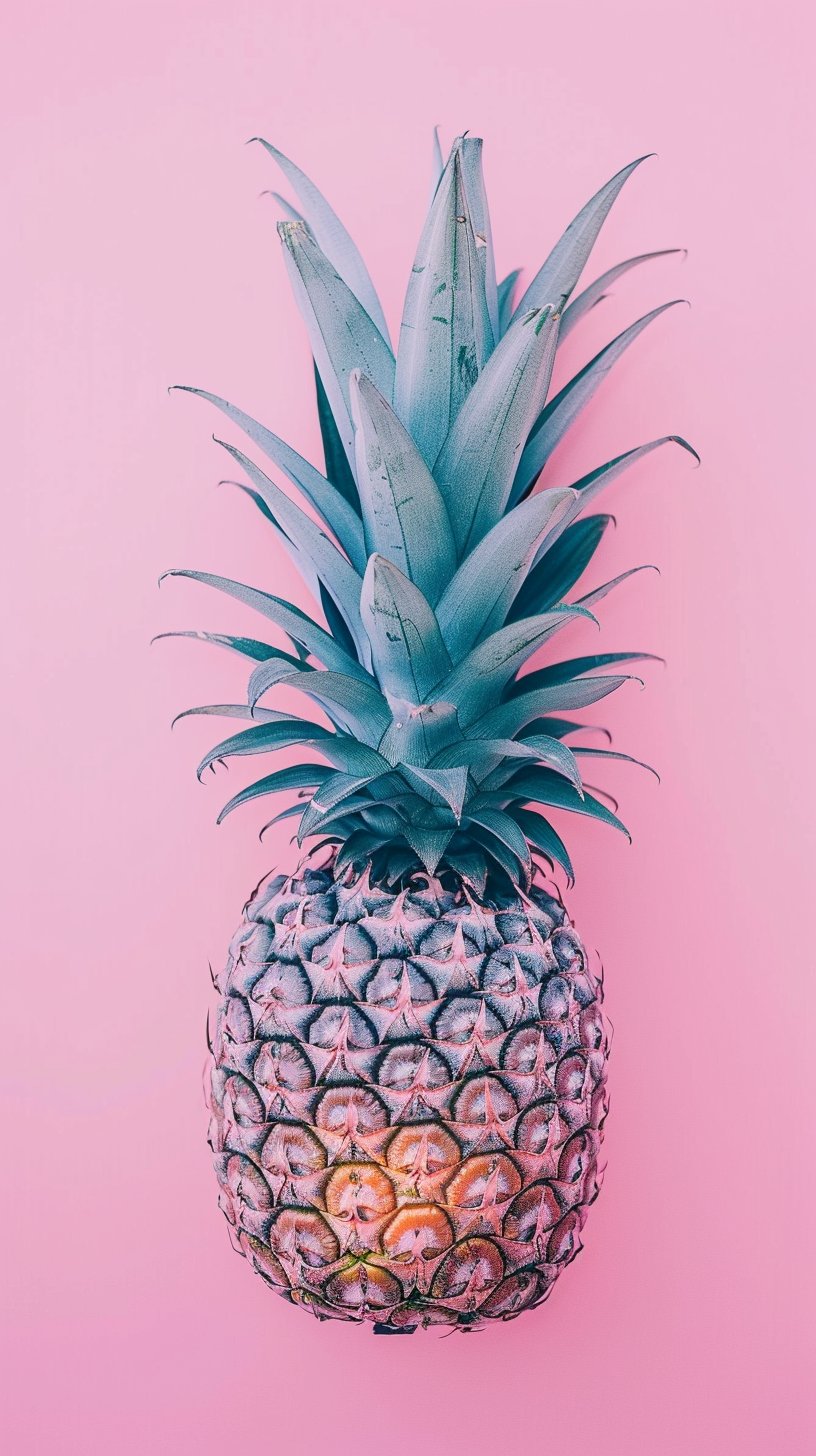 Stunning Summer Pineapple HD Mobile Wallpaper for iPhone