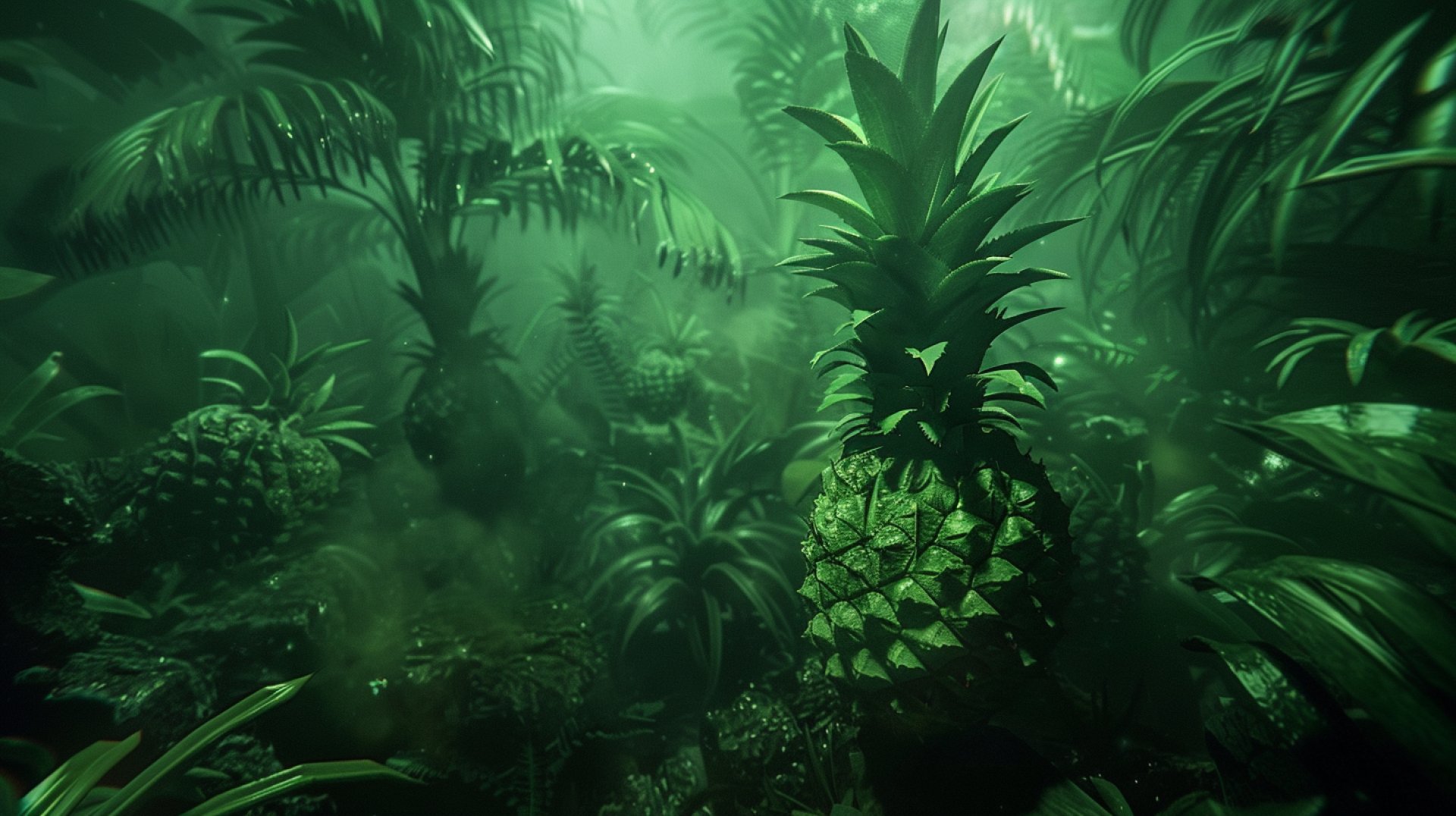 Eye-Catching Big Green Pineapple Wallpapers for High-Resolution Displays