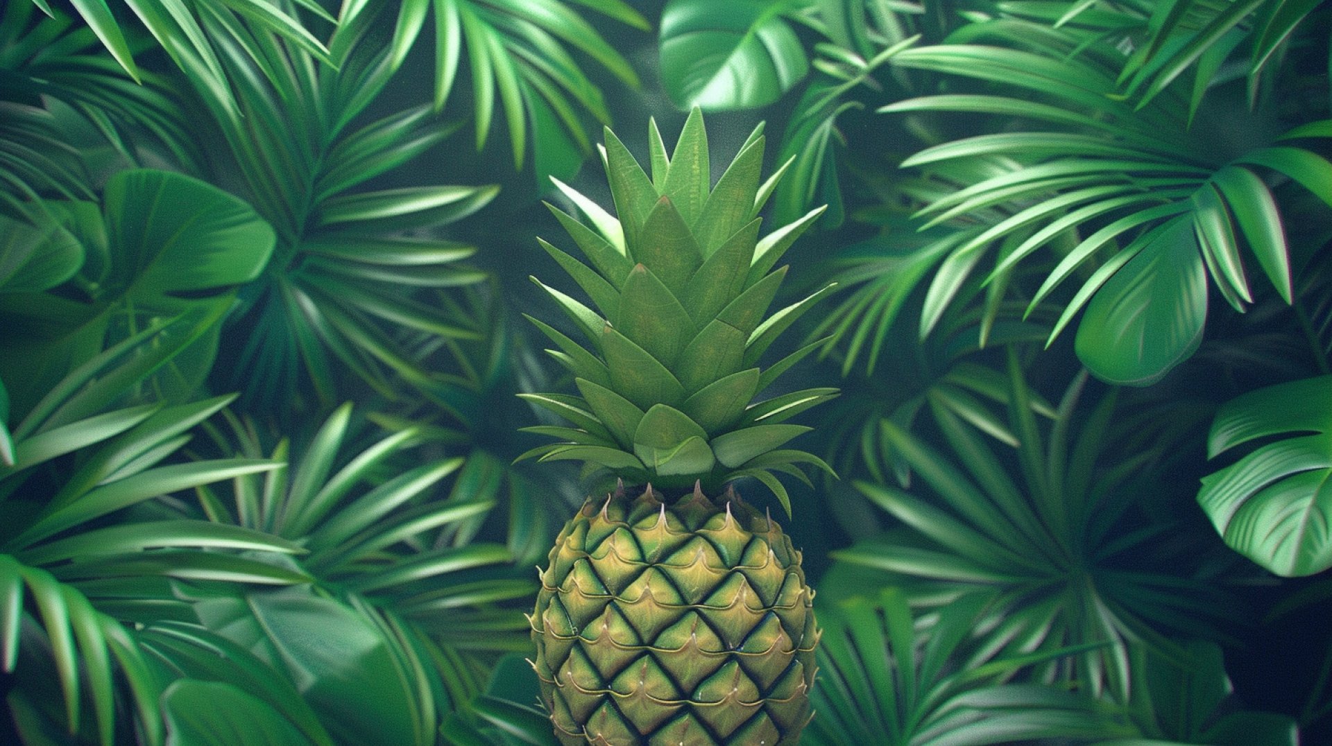 Download Free HD Pineapple Backgrounds with Lush Greenery