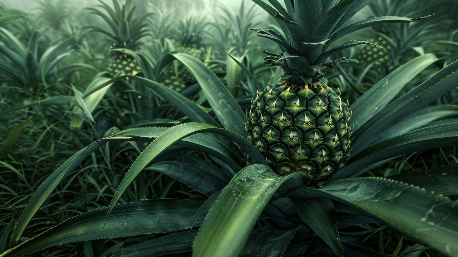 Fresh Green Pineapple Images Perfect for Wallpaper Use