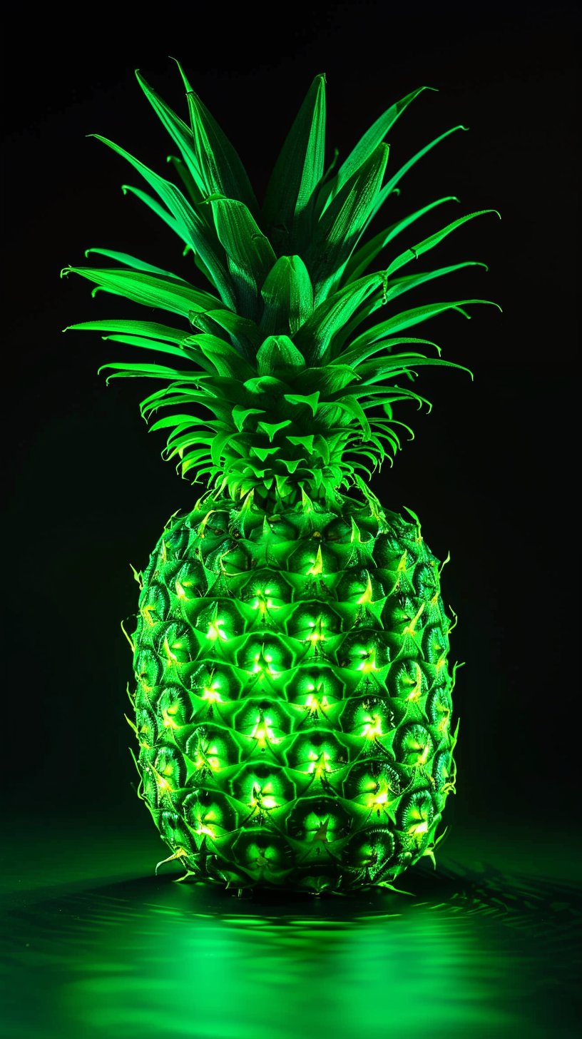 Creative Green Pineapple Photos for Your Next Mobile Theme