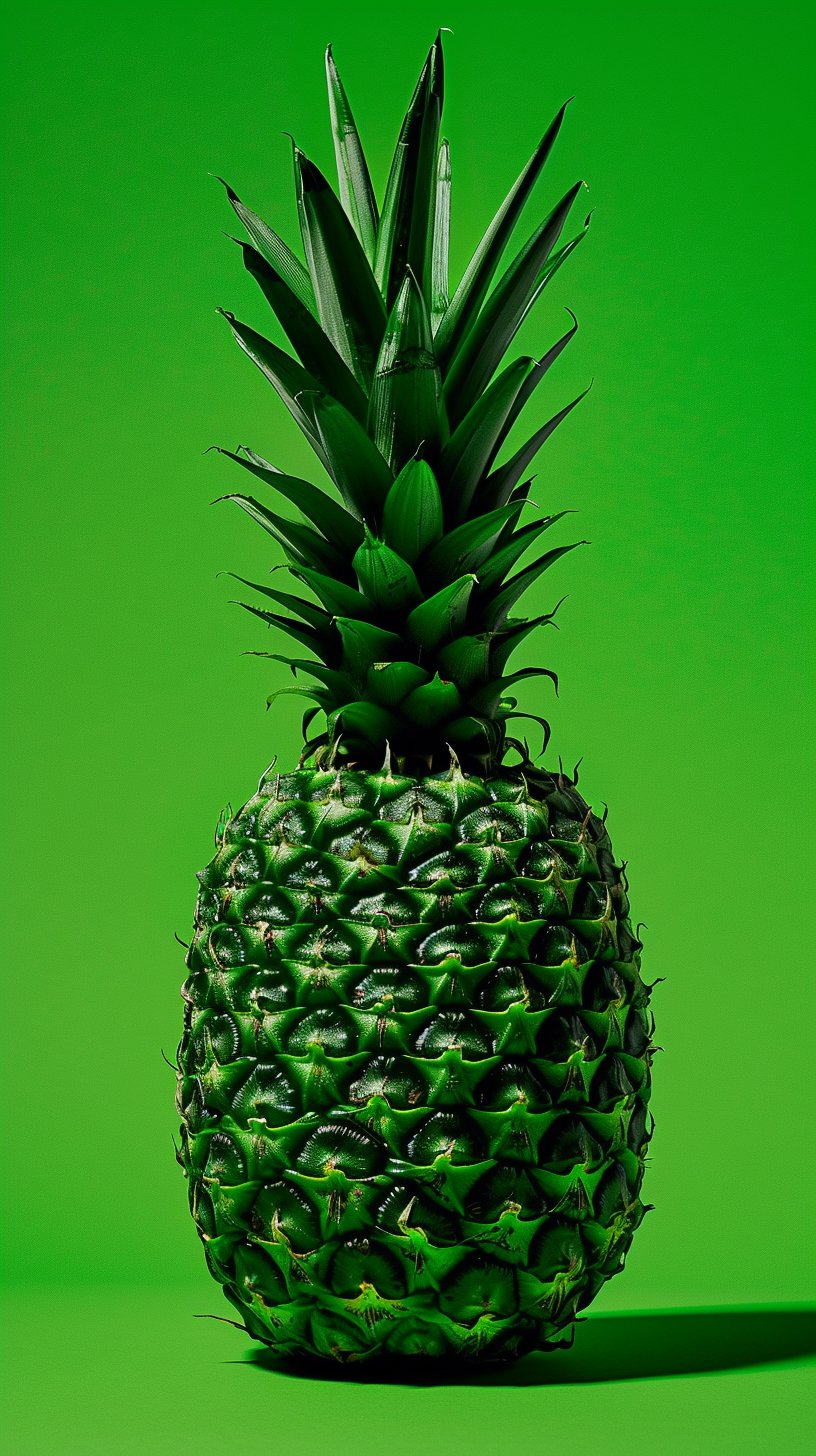 Vibrant Green Pineapple Images Perfect for Mobile Devices