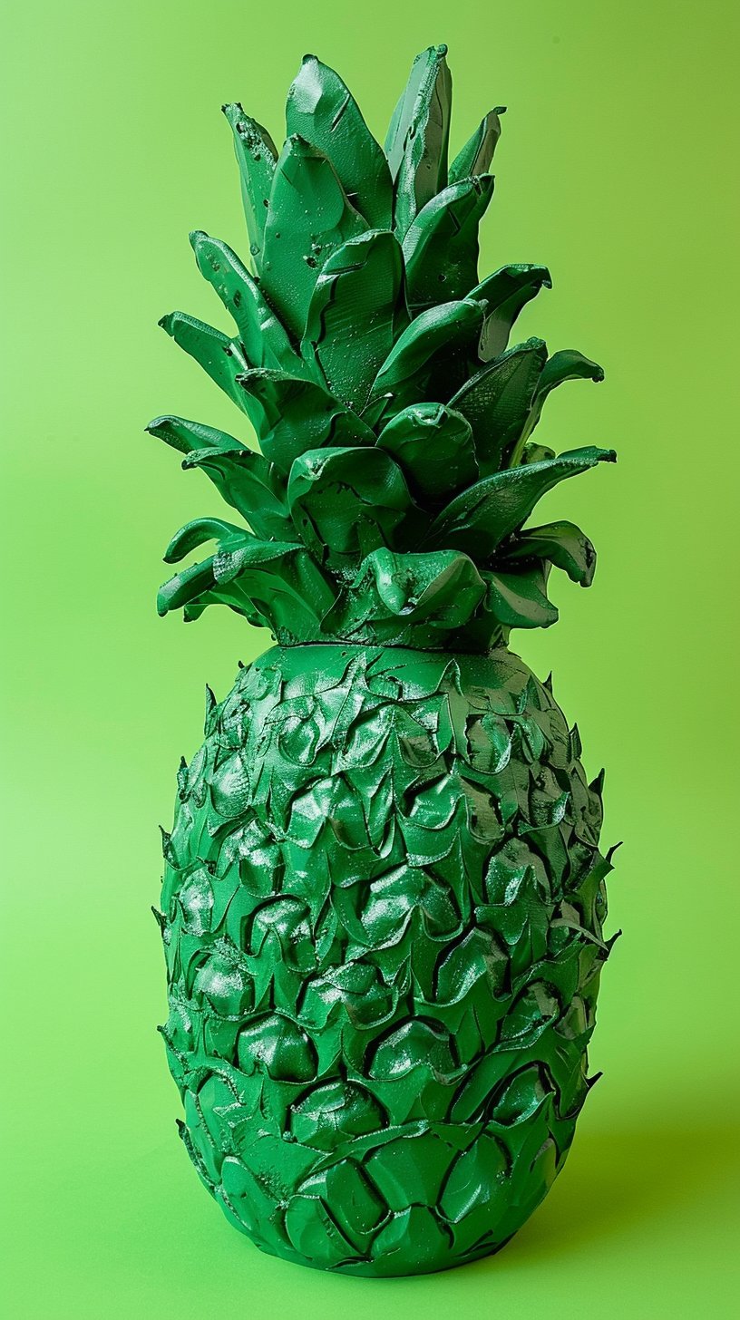 Free Download: Green Pineapple Pictures for Mobile Screens