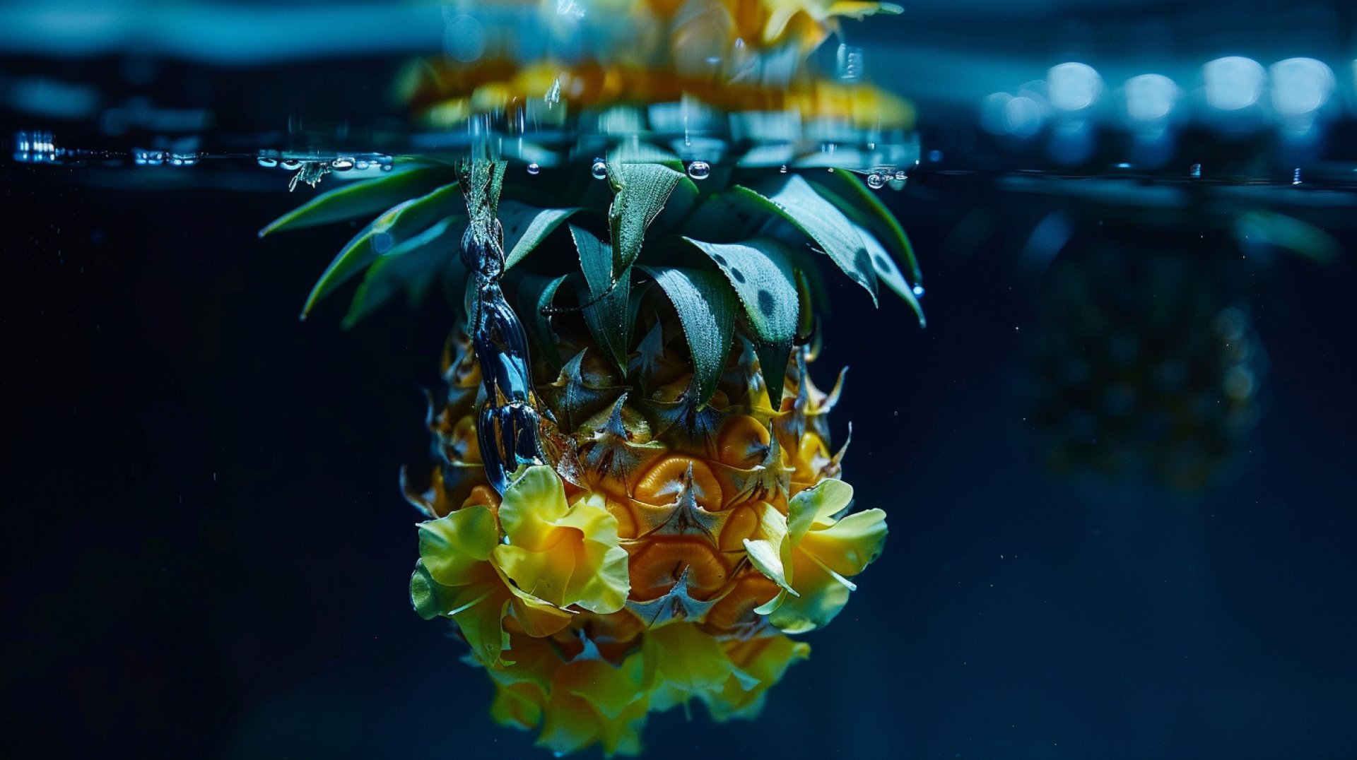 Stunning Upside Down Pineapple 8K Wallpaper Options