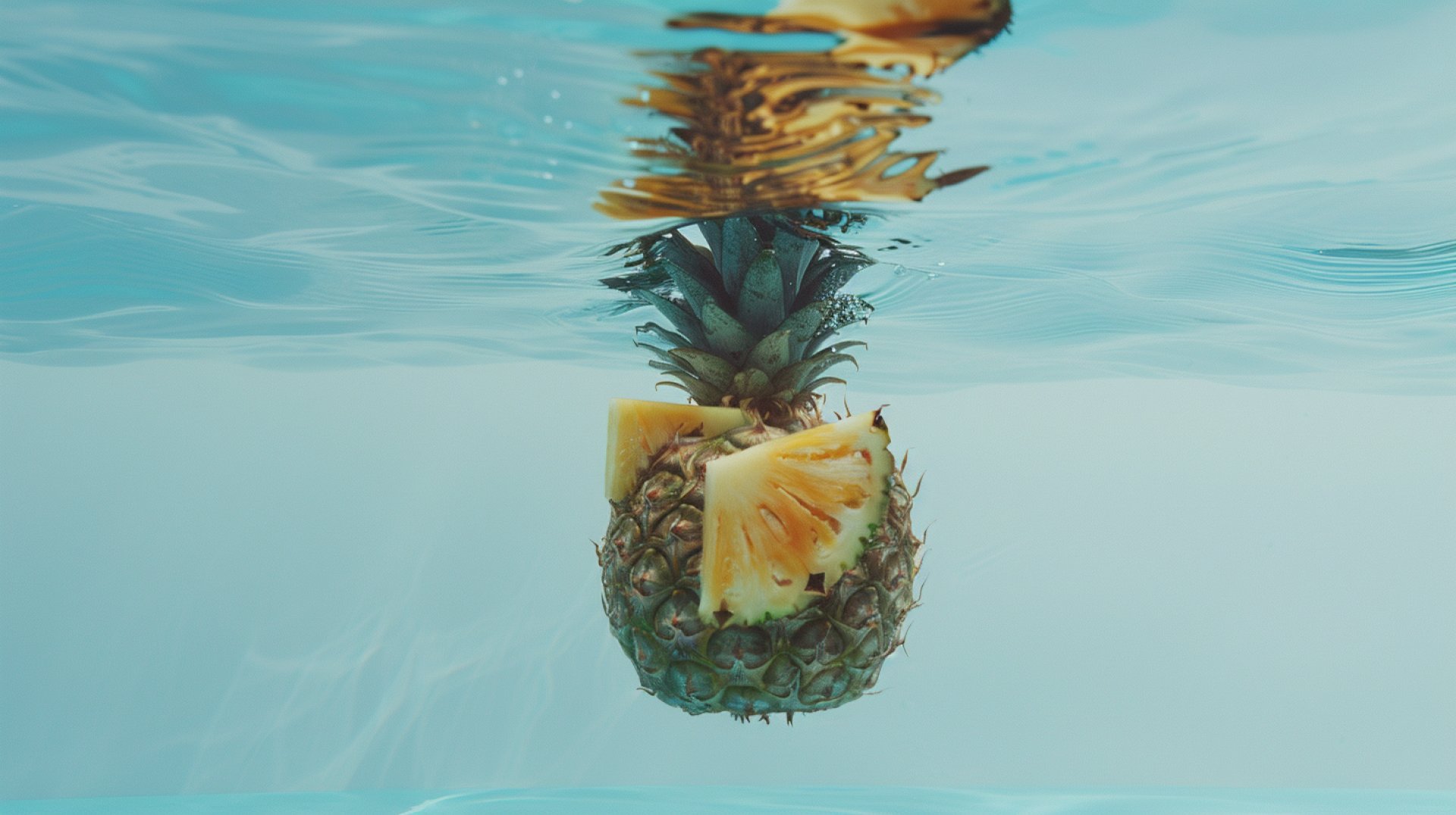 High-Resolution Upside Down Pineapple Wallpaper Download