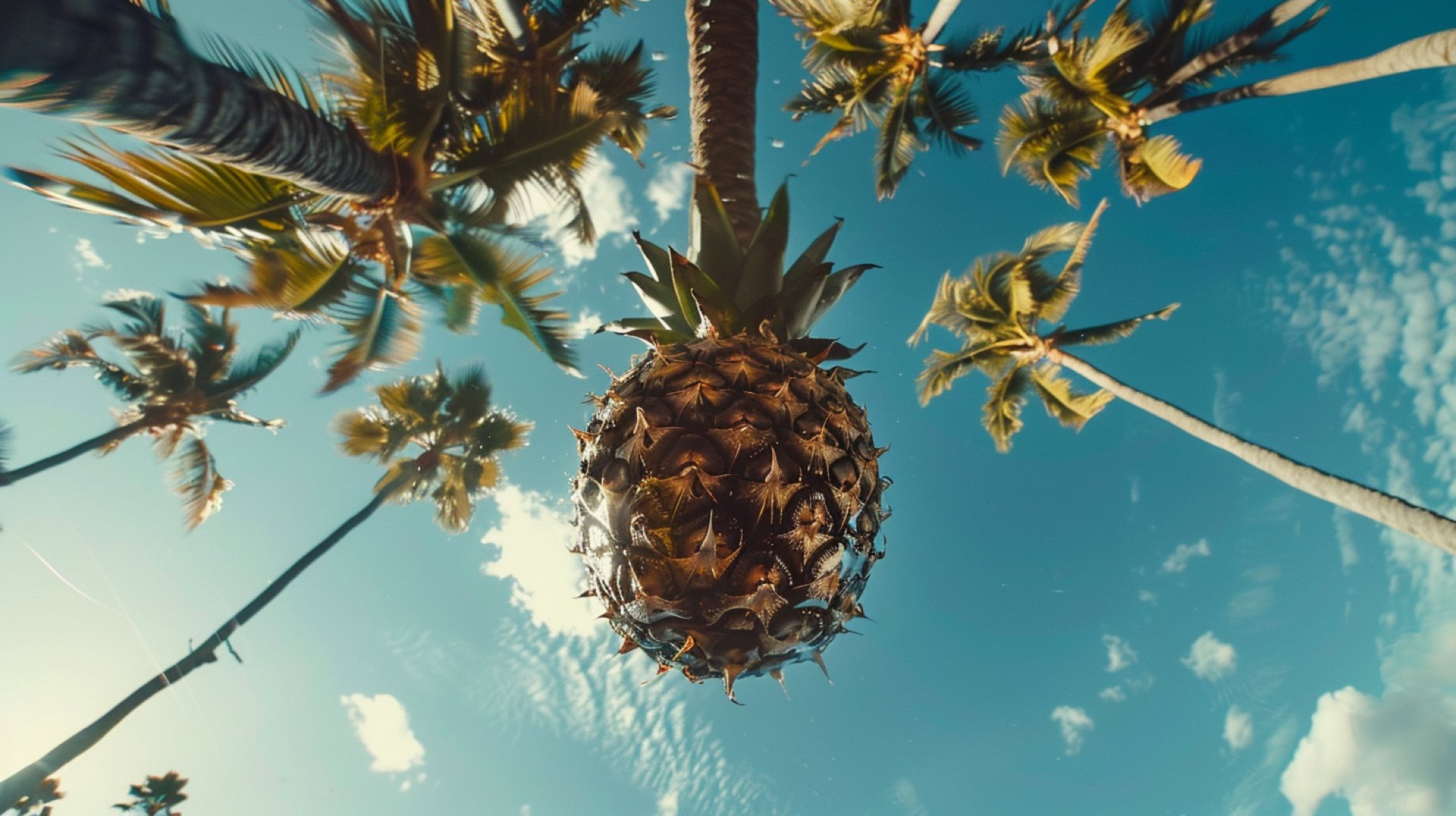 High-Quality Upside Down Pineapple Pictures for Download