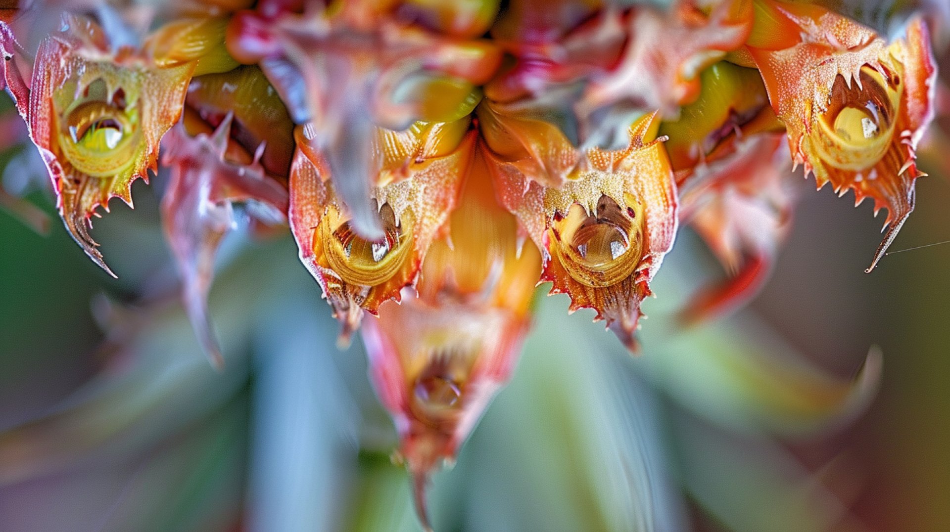 Breathtaking 8K Upside Down Pineapple Wall Art