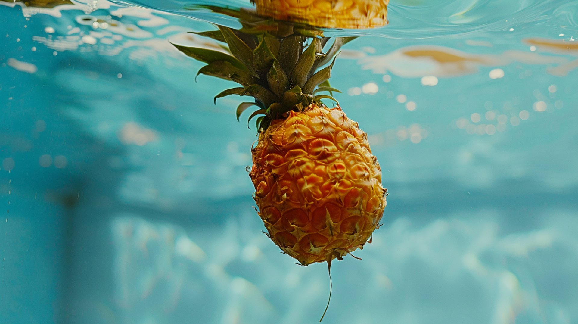 Stunning Upside Down Pineapple Photo in Ultra HD