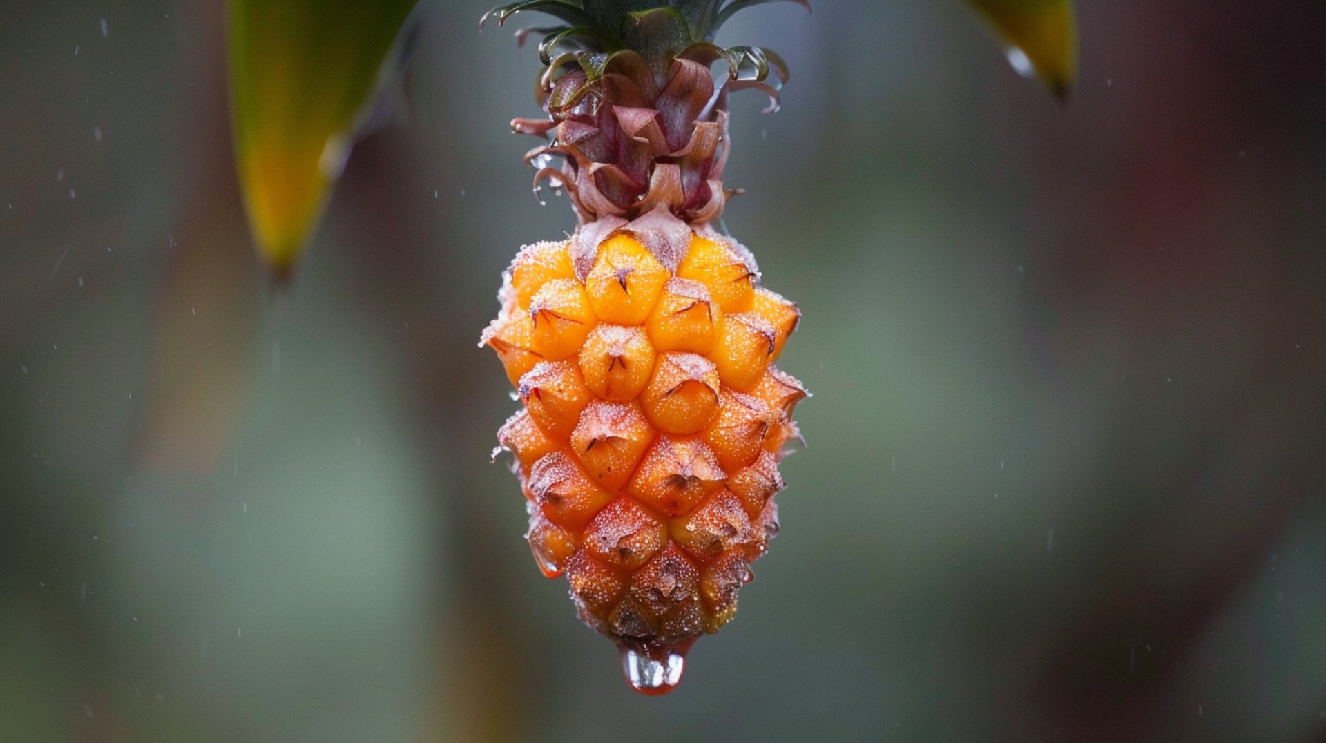 Vibrant Upside Down Pineapple Digital Backgrounds Available