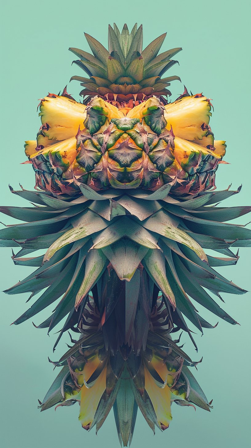 Stunning Upside Down Pineapple Pictures for Mobile