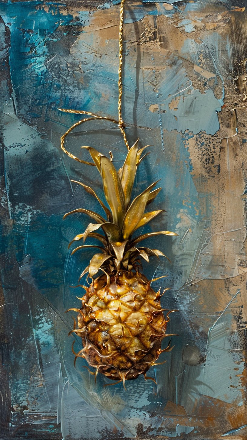 Beautiful Upside Down Pineapple Wallpaper for Samsung Galaxy