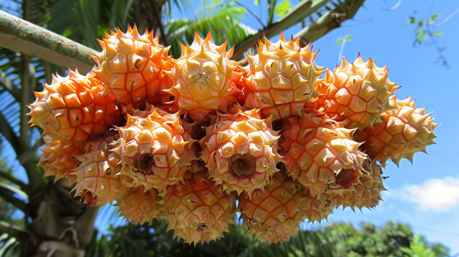 Bright Upside Down Pineapple Image for Desktop