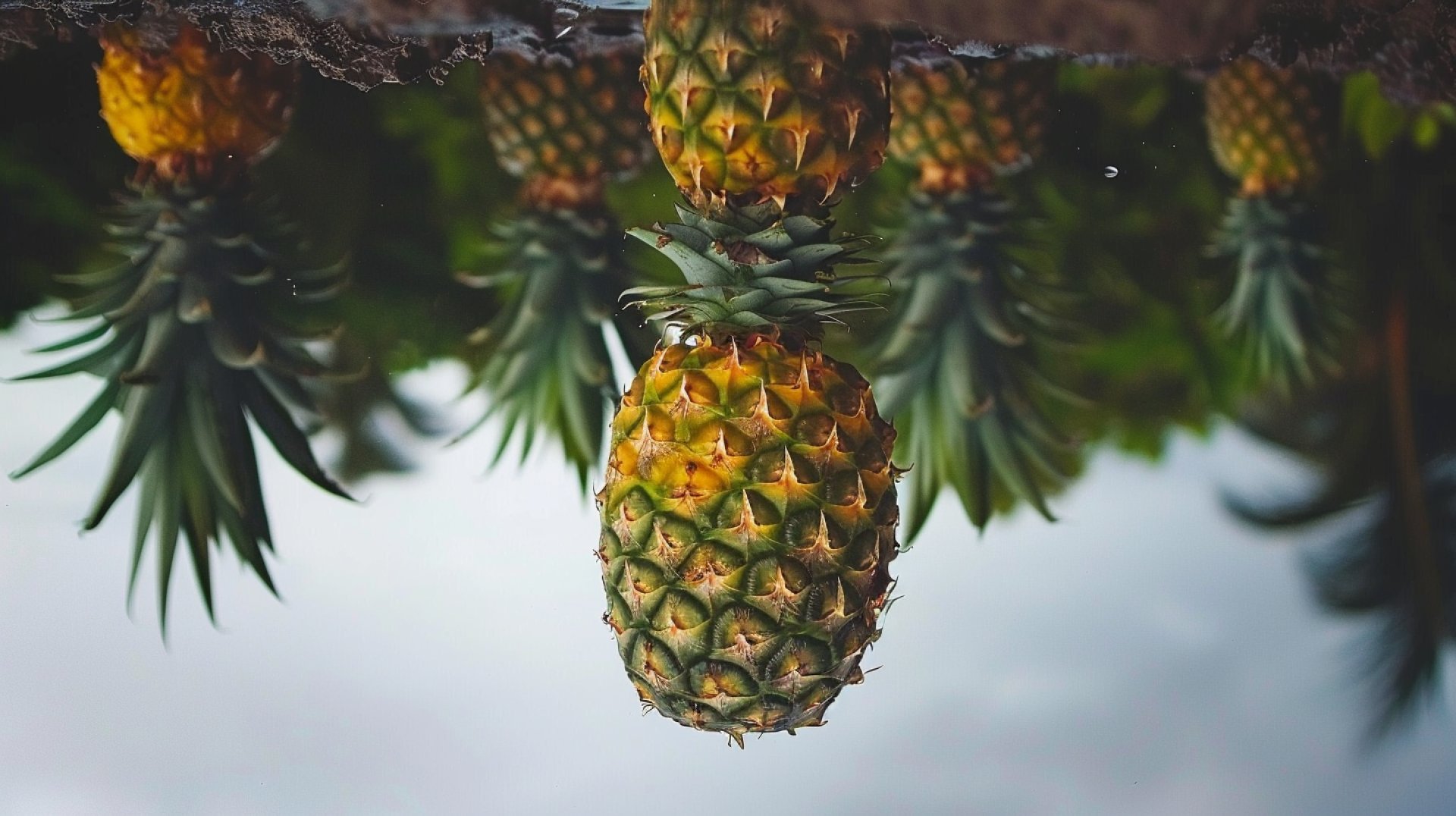 Royalty-Free Upside Down Pineapple Stock Photos