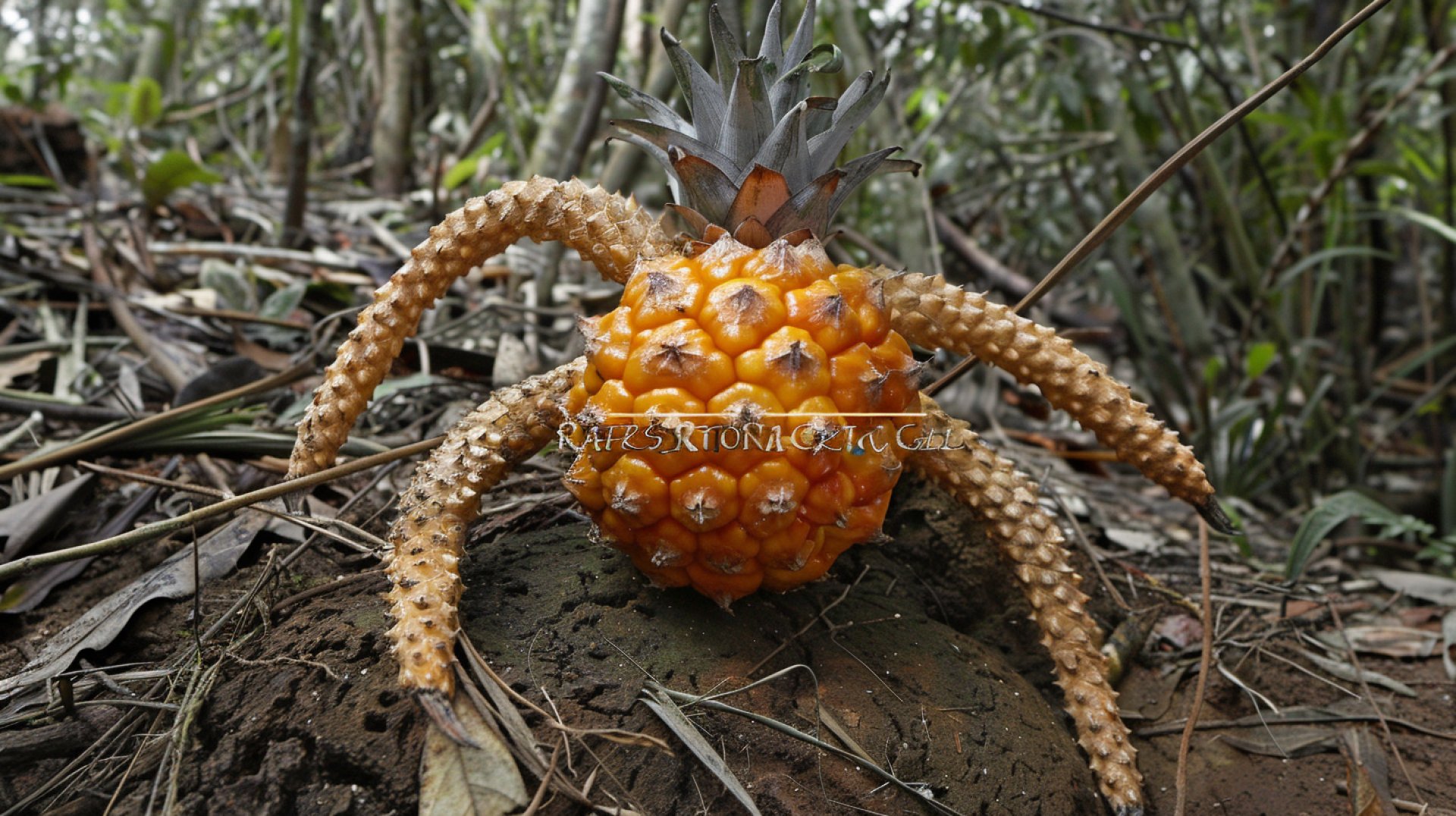 Ultra HD Upside Down Pineapple for Your Desktop