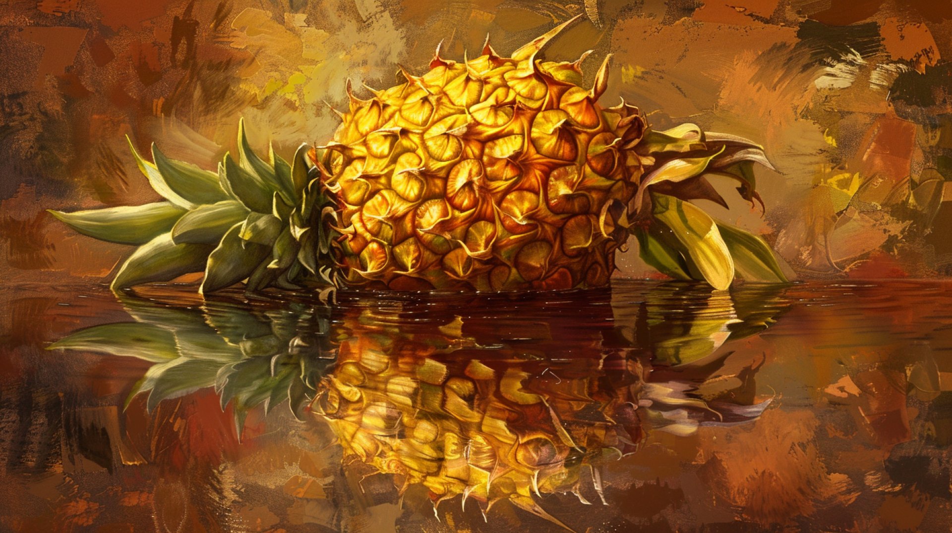 Fresh Upside Down Pineapple HD Pics Collection