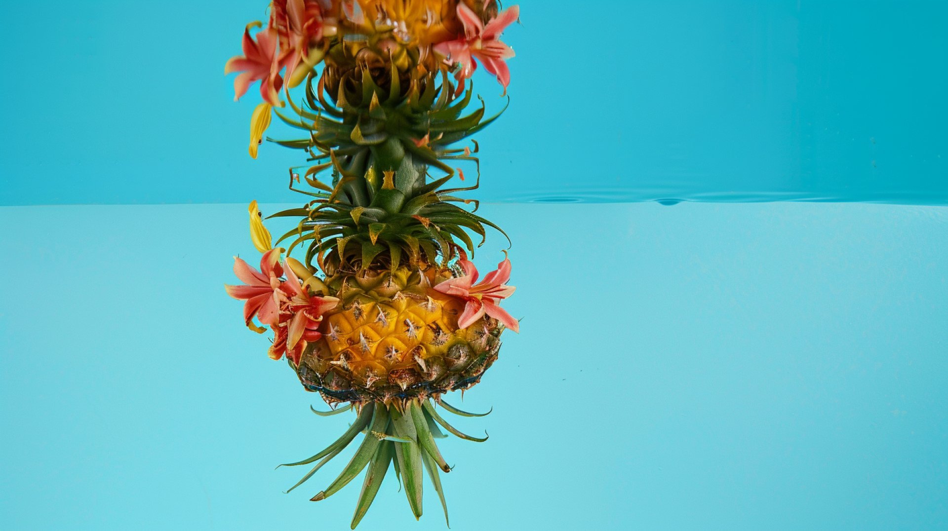 Big Upside Down Pineapple Wallpaper for PC