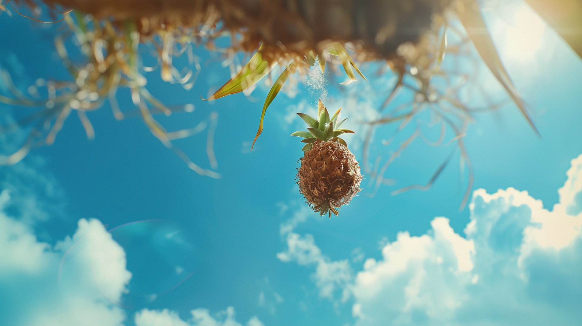 Eye-Catching Upside Down Pineapple 4K Images for PCs