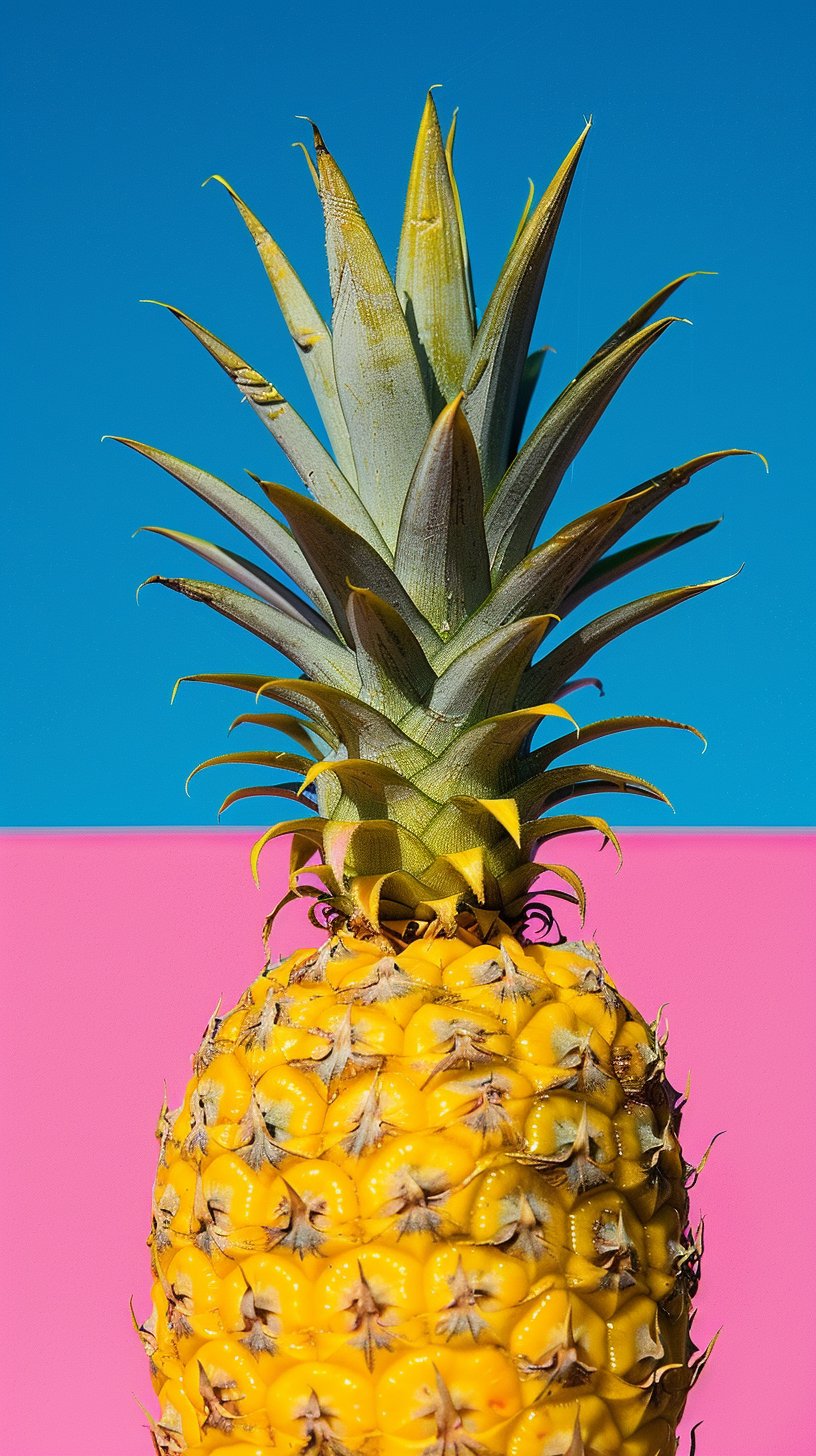 Fresh Upside Down Pineapple Mobile Wallpaper for All Phones