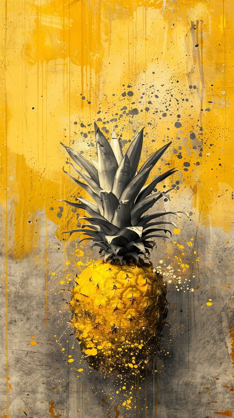 Luxury Upside Down Pineapple Images for Mobile Backgrounds