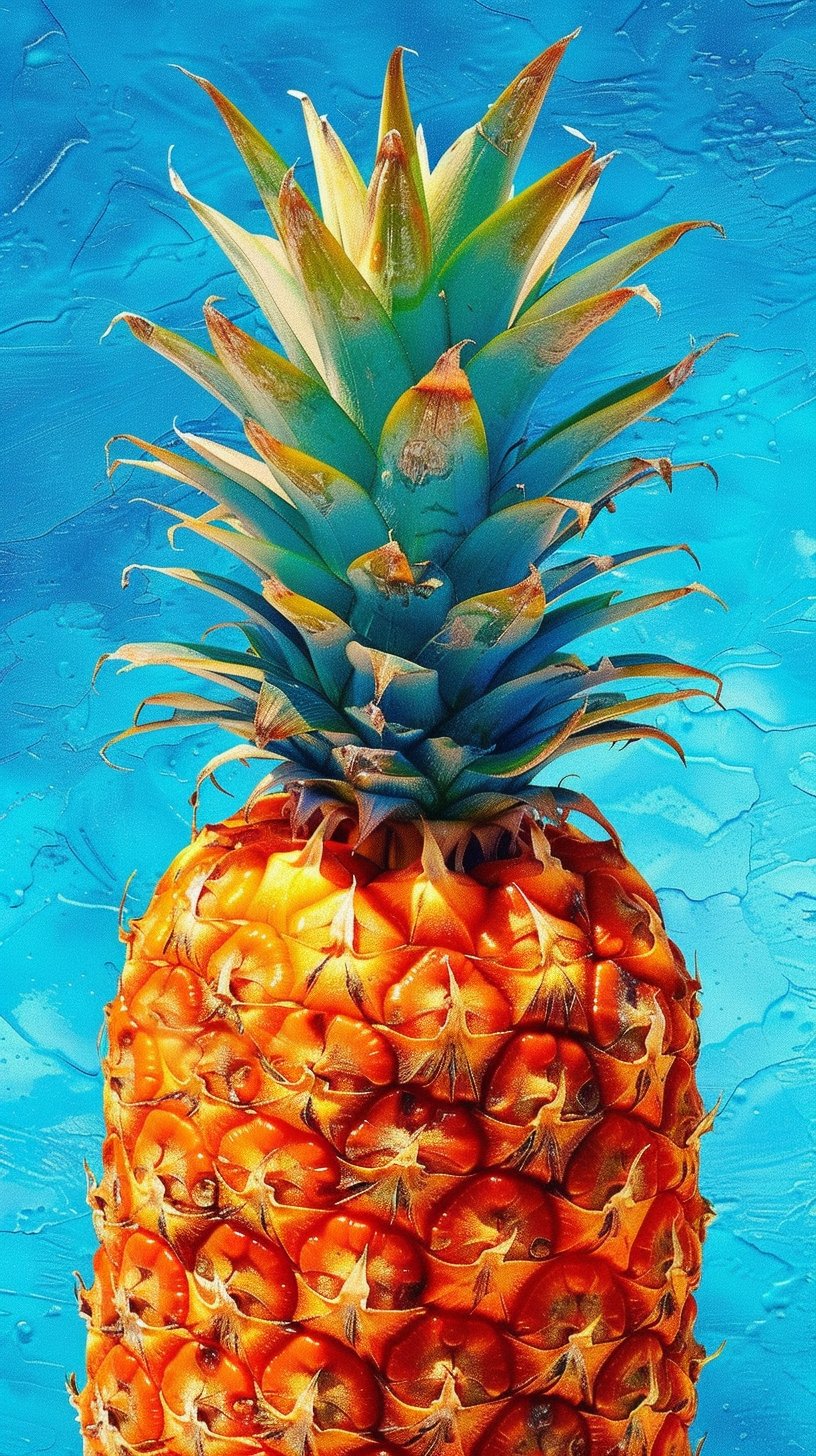 Upside Down Pineapple HD Mobile Wallpaper for iPhone