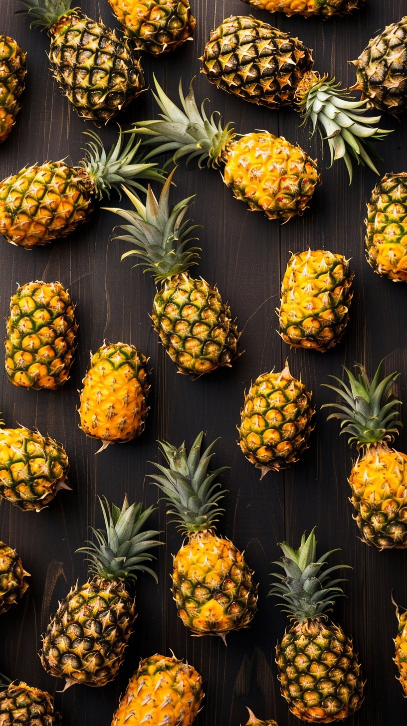 AI-Generated Upside Down Pineapple Backgrounds for Free