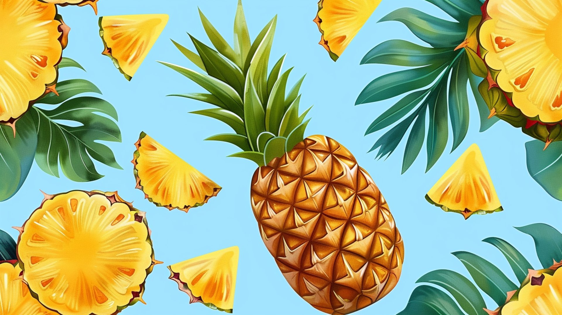 Pineapple Images: Fresh and Tropical HD Wallpapers Collection