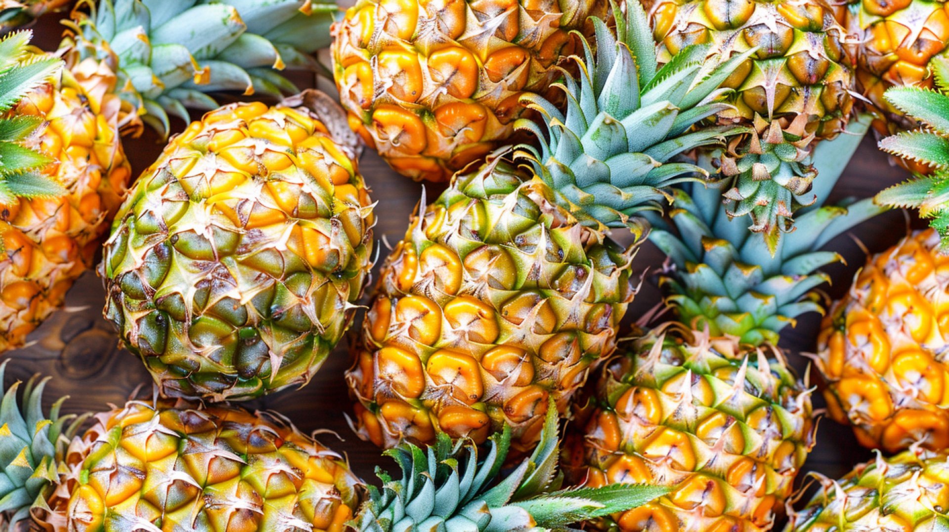 Tropical Pineapple Artwork: Free Pictures for Desktop