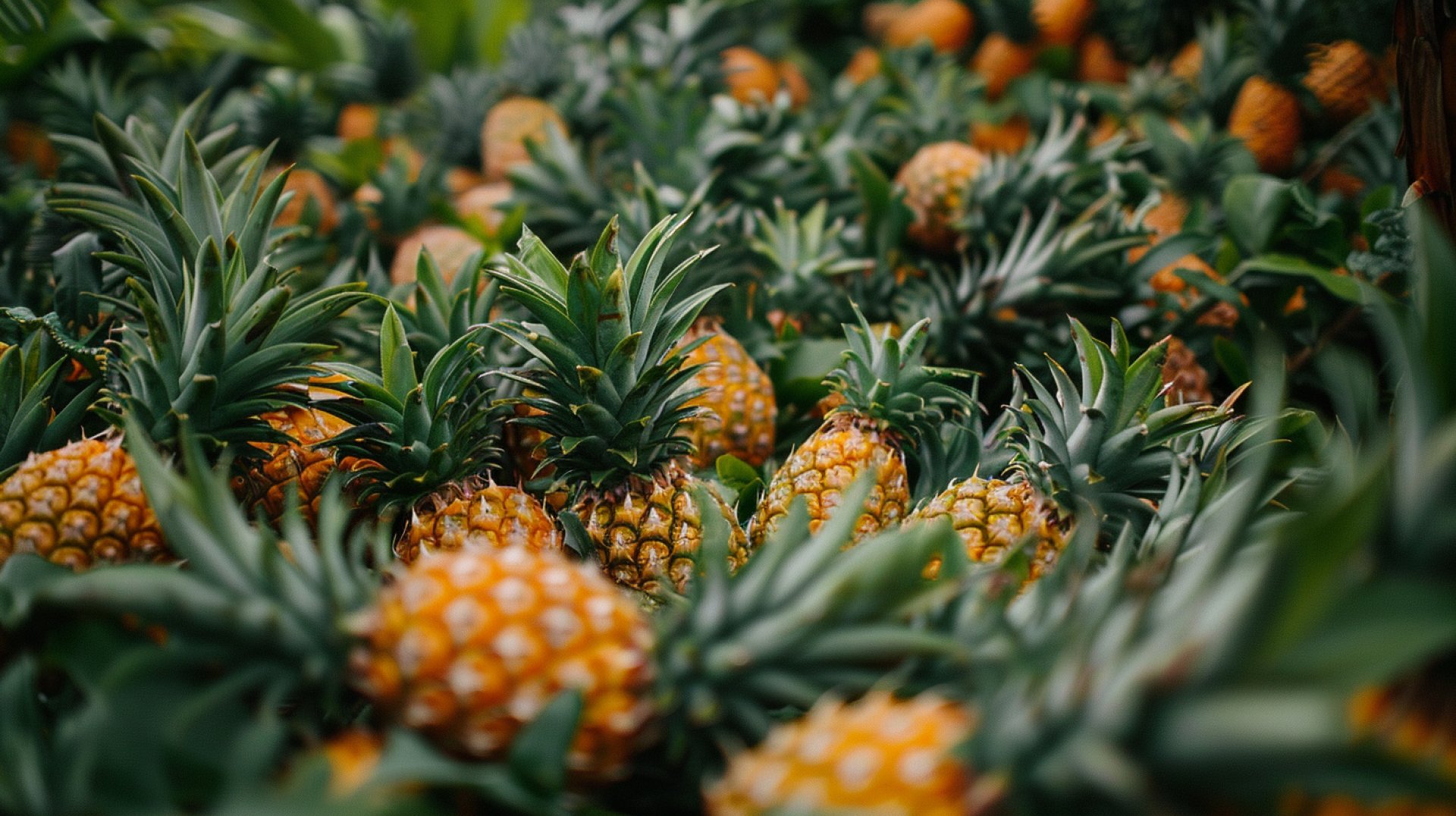 Tropical Vibes: Download Pineapple Digital Background in 4K