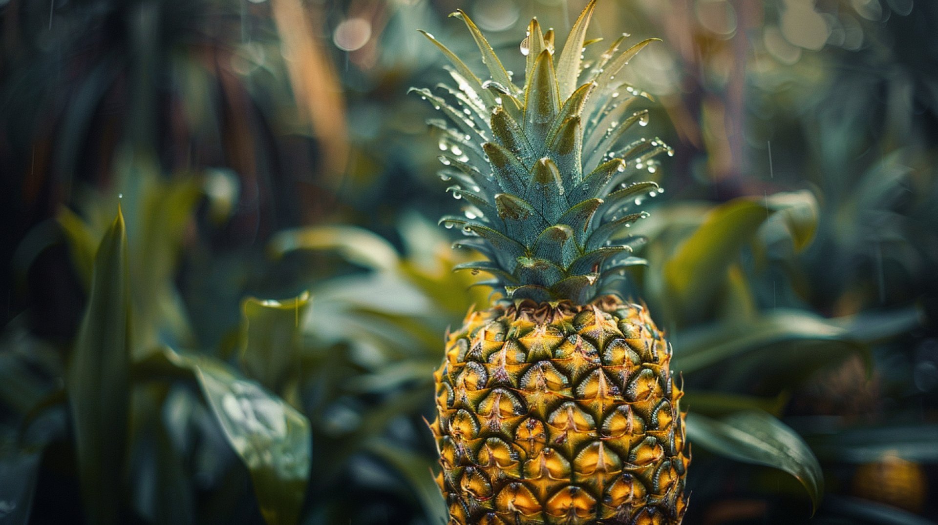 Pineapple Digital Backgrounds for a Tropical Vibe