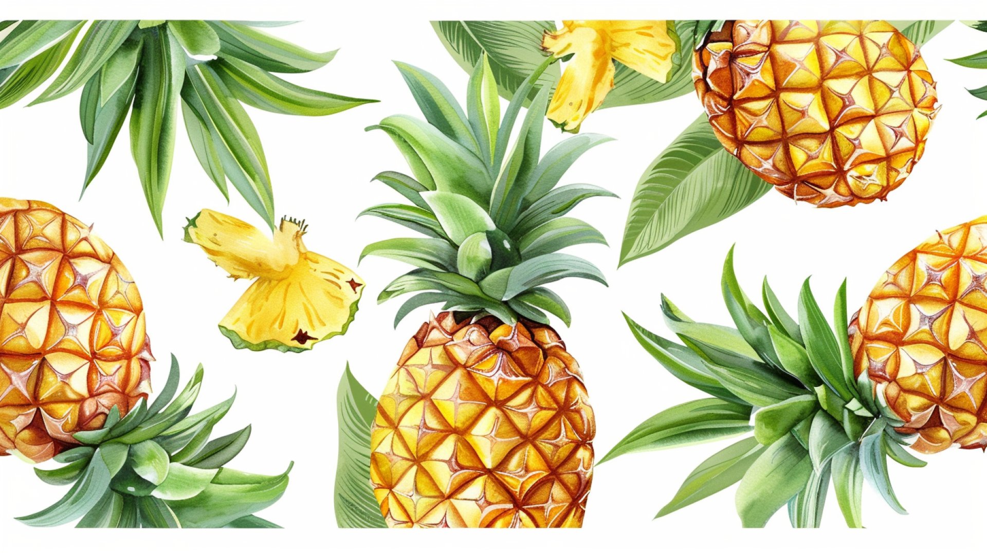 Vivid Pineapple Stock Photos for Attractive Displays