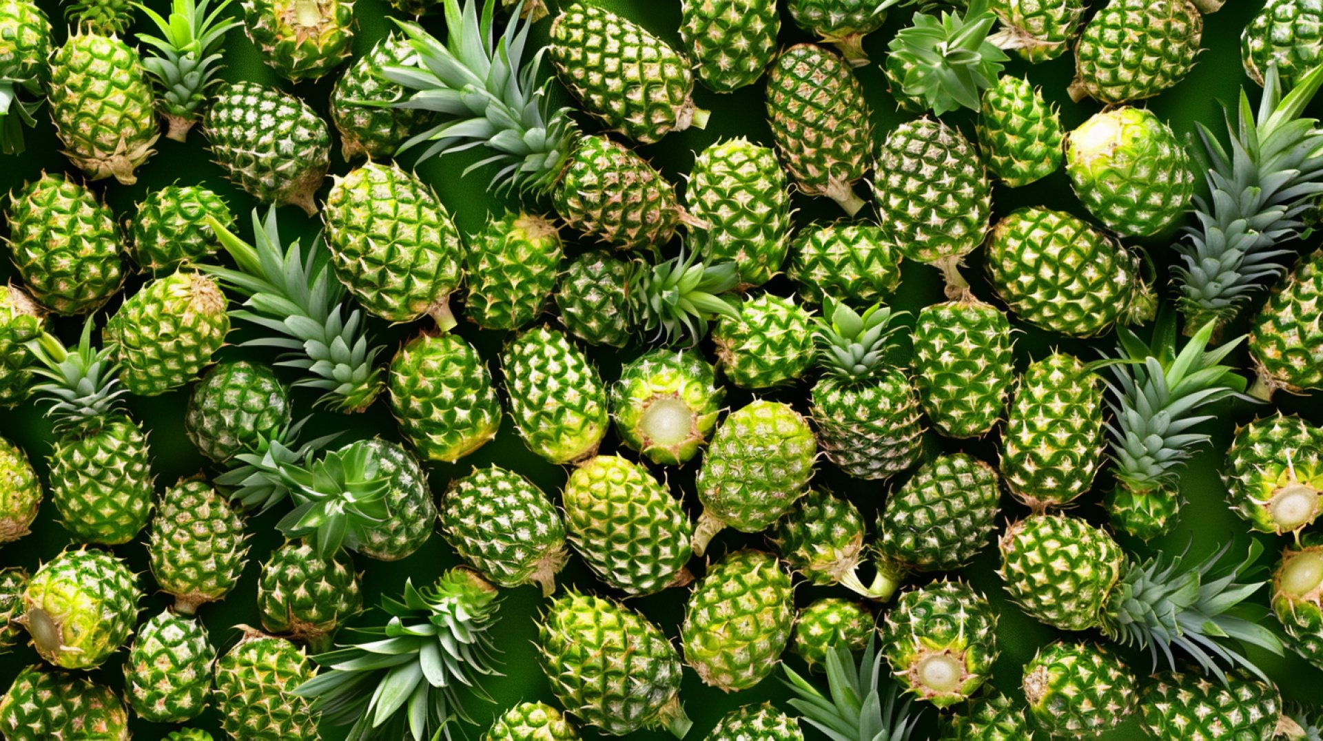 Exquisite Pineapple Backgrounds for High-Resolution Screens